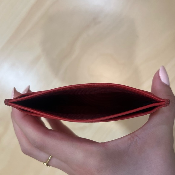 Prada Red Cardholder Wallet - Picture 5 of 11